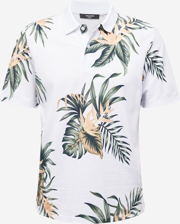 JACK & JONES Bluser & t-shirts 'PALMA' i hvid: forside