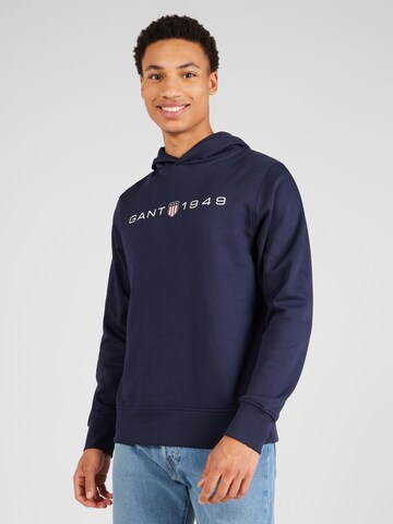 GANT Sweatshirt in Blauw: voorkant