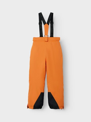 NAME IT Regular Functionele broek 'NKNSLOPE10' in Oranje