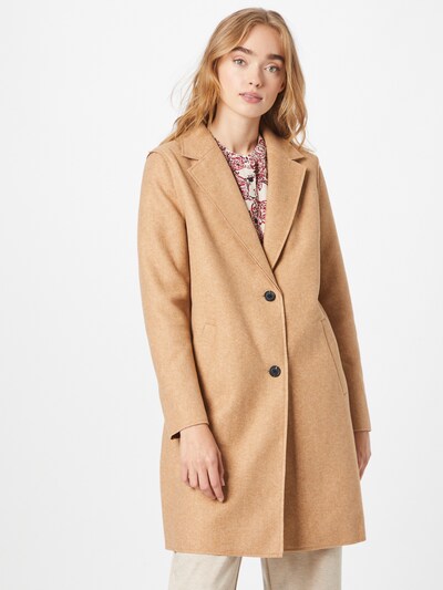 VERO MODA Between-Seasons Coat 'Paula' in Light brown, View model