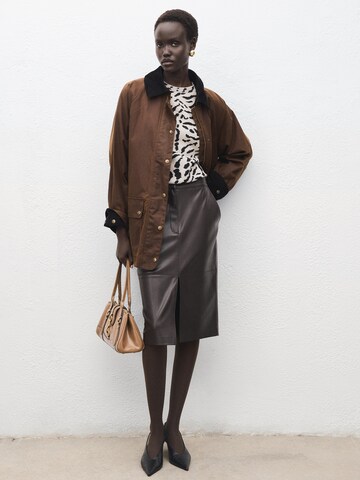 MANGO Pullover 'FELINA' i brun