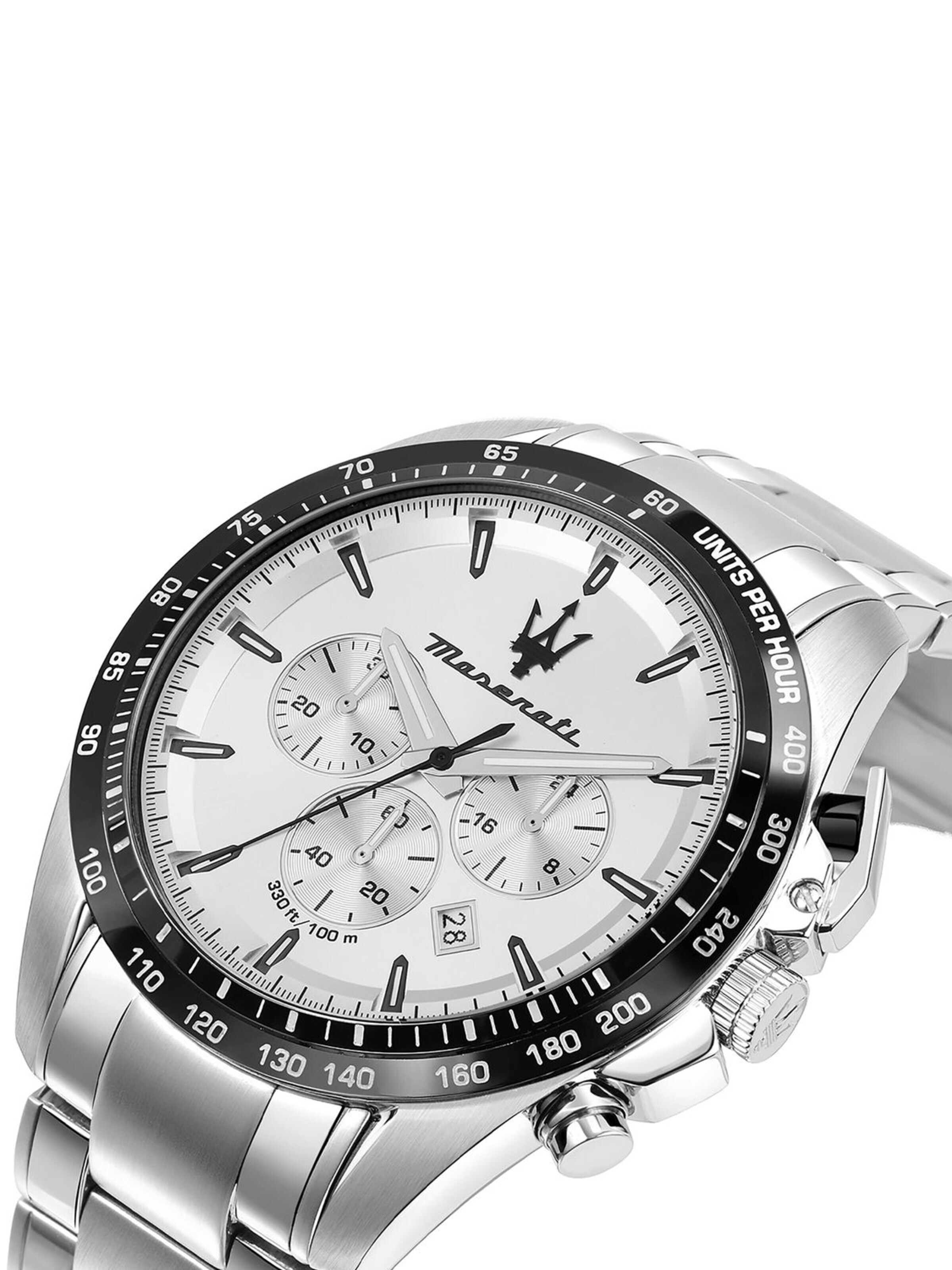 Maserati - Reloj analógico en plata