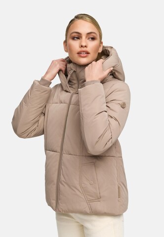 NAVAHOO Winter jacket 'Flüsterfee 14' in Beige