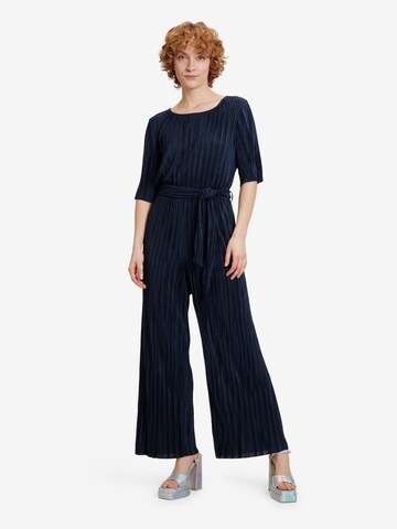 Cartoon Jumpsuit unifarben in Blau: predná strana