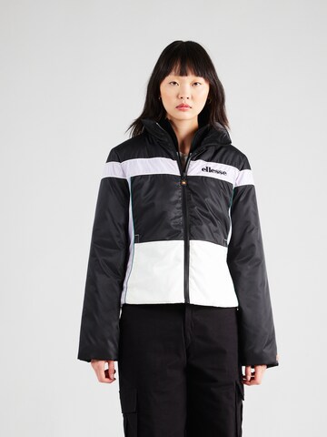 ELLESSE Демисезонная куртка 'Lizum' в Черный: спереди