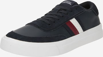 Baskets basses TOMMY HILFIGER en bleu : devant