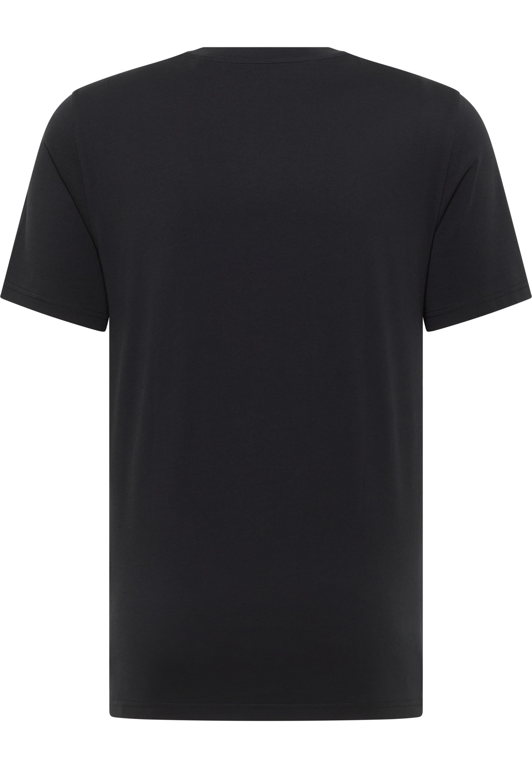 MUSTANG T-Shirt 'Austin' in Schwarz