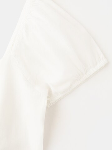 MANGO TEEN T-shirt 'TROIA' i vit