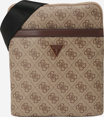 Sac à bandoulière 'Vezzola' GUESS en beige : devant