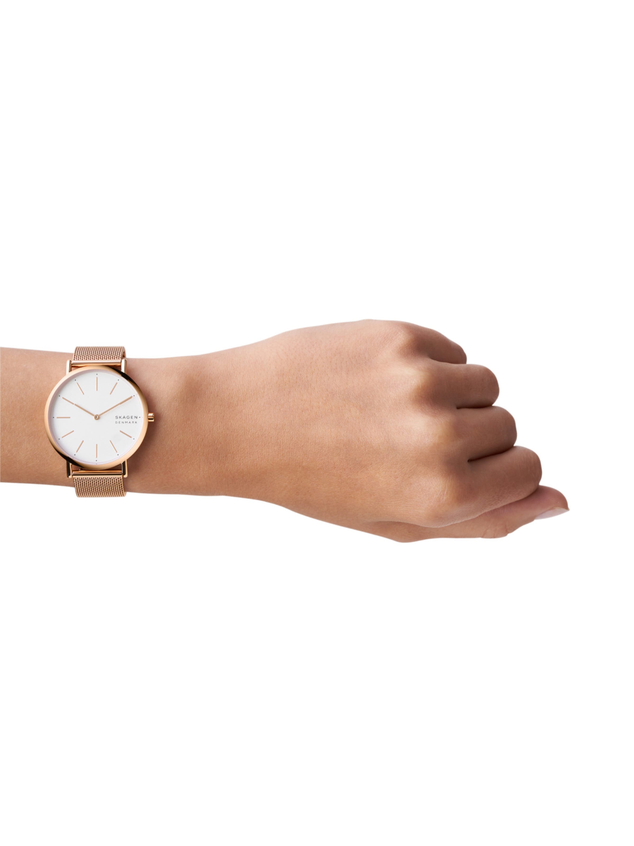 SKAGEN Analog watch 'Signatur' in Bronze: front