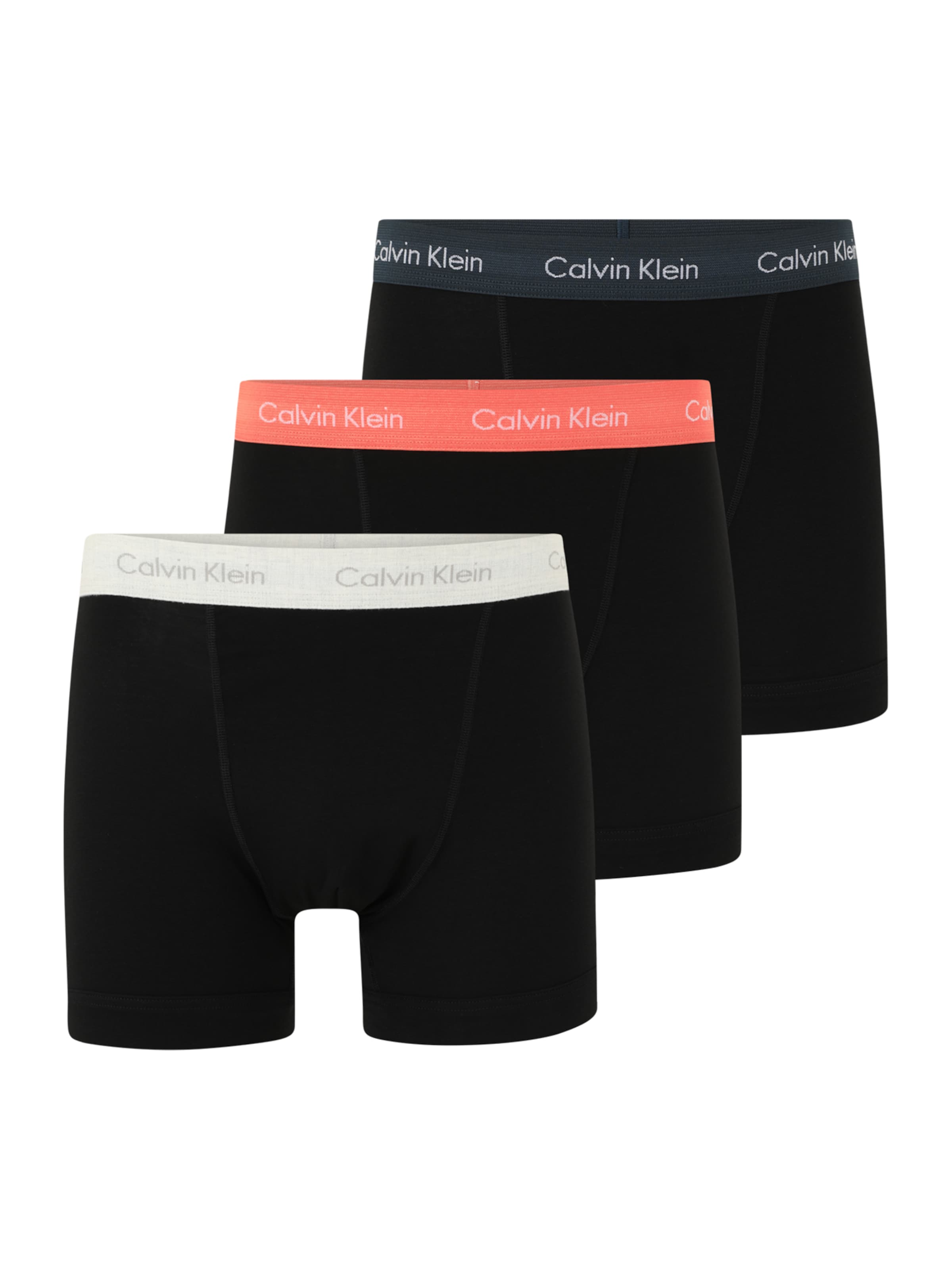 Calvin Klein Underwear - Calzoncillo boxer en negro: frente