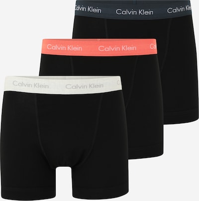 Boxer trumpikės iš Calvin Klein Underwear, spalva – šviesiai pilka / tamsiai pilka / lašišų spalva / juoda, Prekių apžvalga