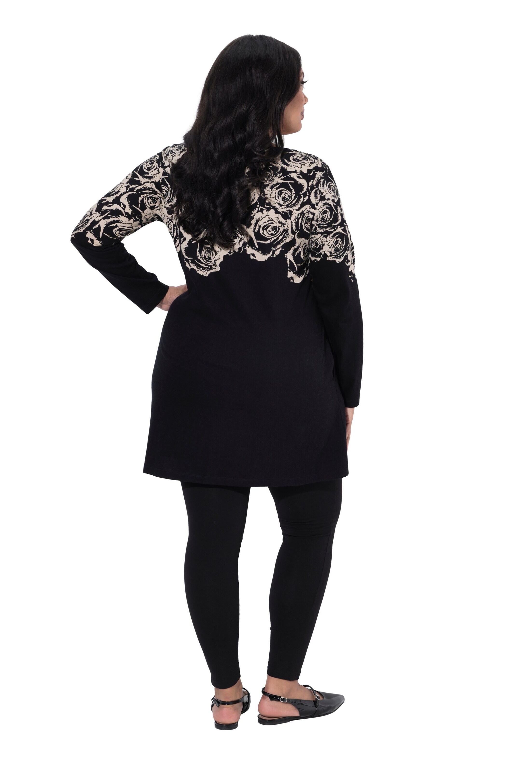Ulla Popken Shirt in Schwarz