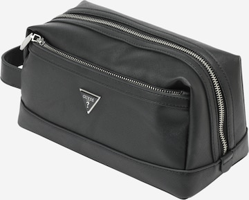 GUESS Toiletry bag 'CERTOSA' in Black: front