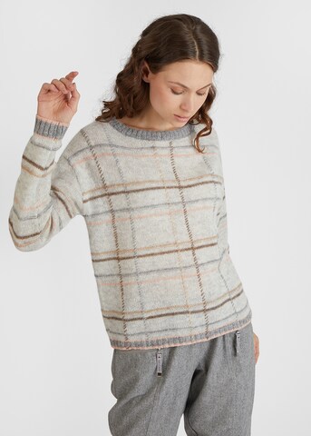 Pull-over eve in paradise en gris : devant