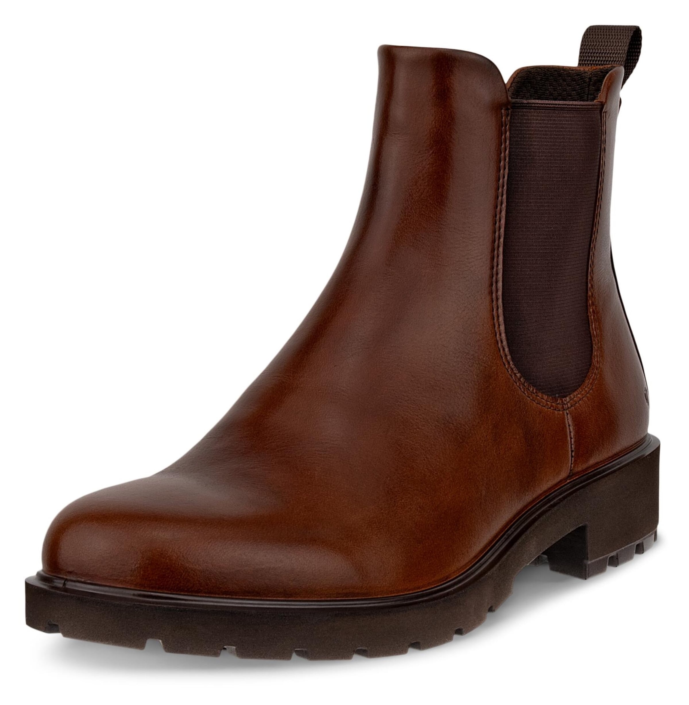 ECCO Chelsea Boots in Braun: Vorderseite