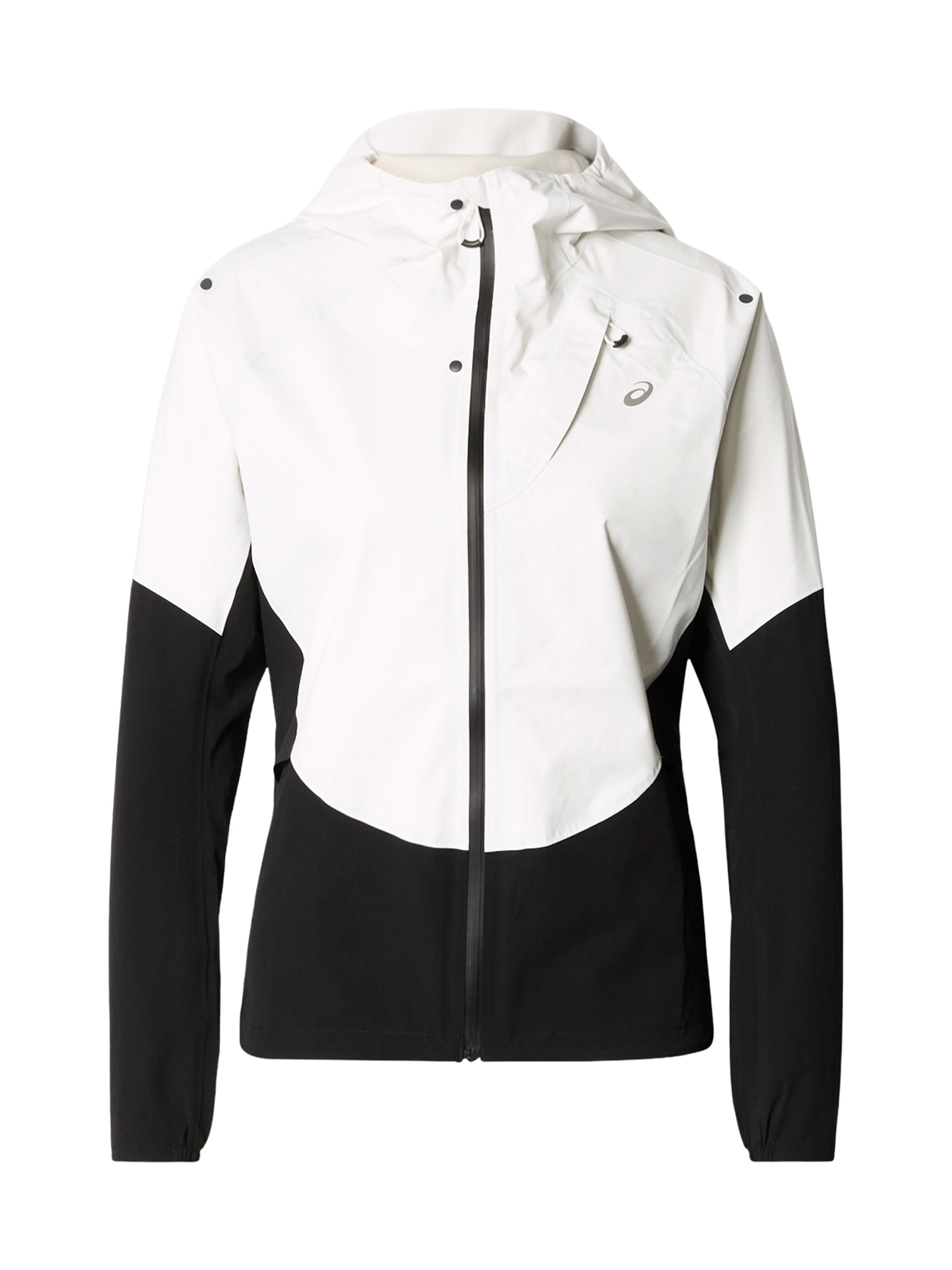 Geacă sport 'METARUN LEGEND' de la ASICS pe negru: față