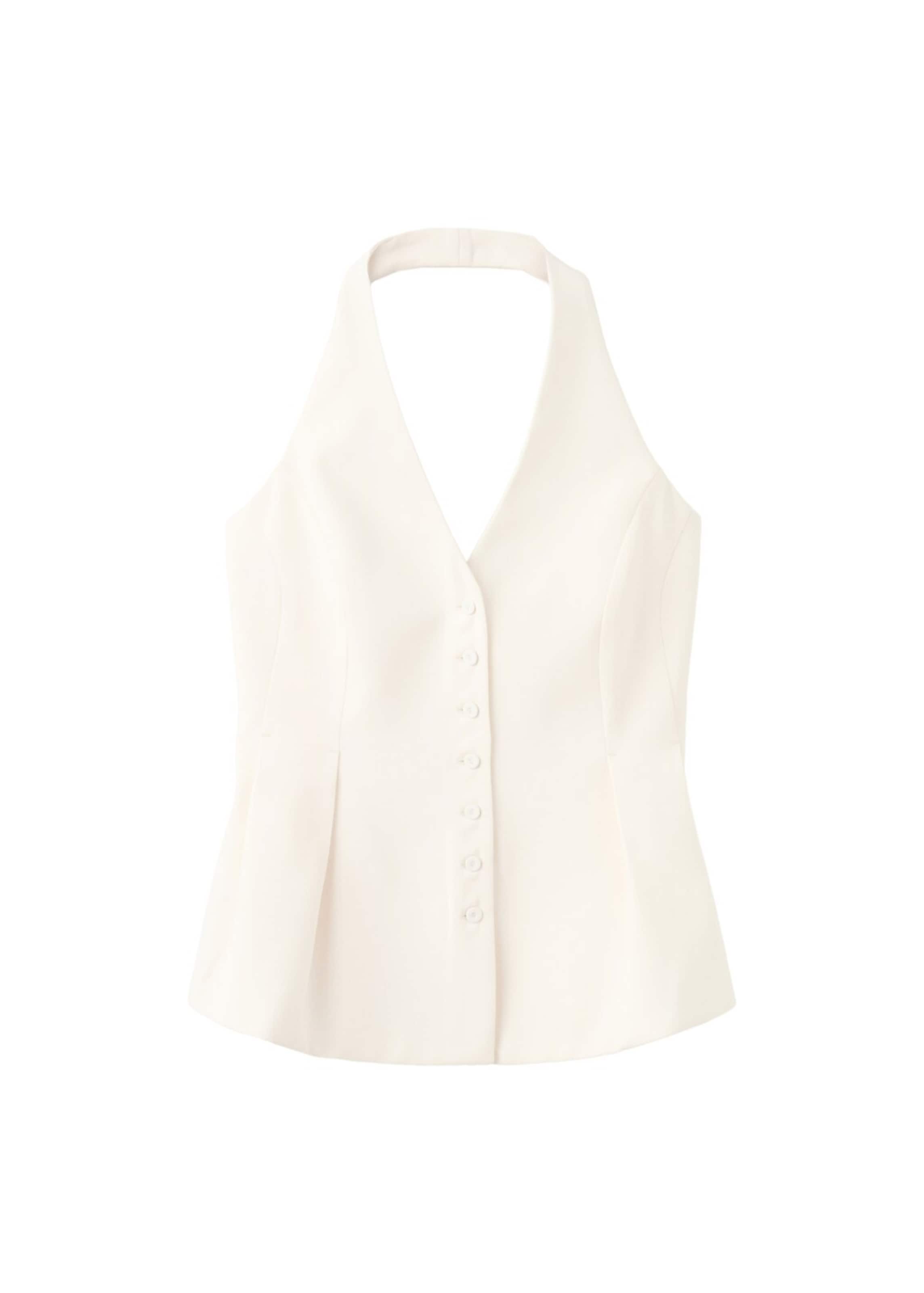 MANGO Blouse 'Iguana' in Cream, Item view