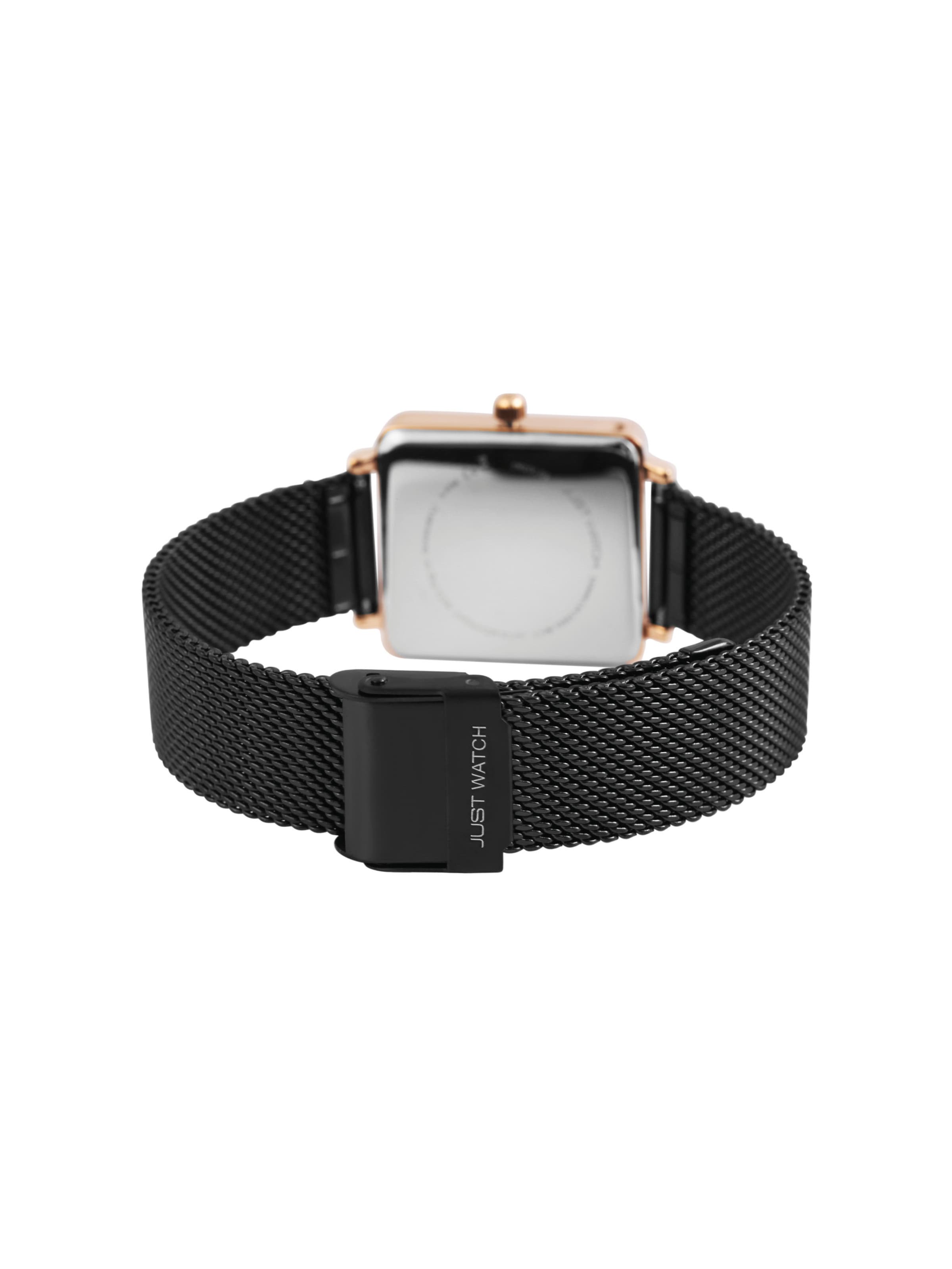Just Watch Analog Watch 'Sienna, Datumsanzeige' in Black
