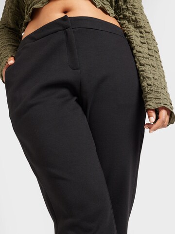 Vero Moda Curve Slimfit Hose 'VMJulia' in Schwarz