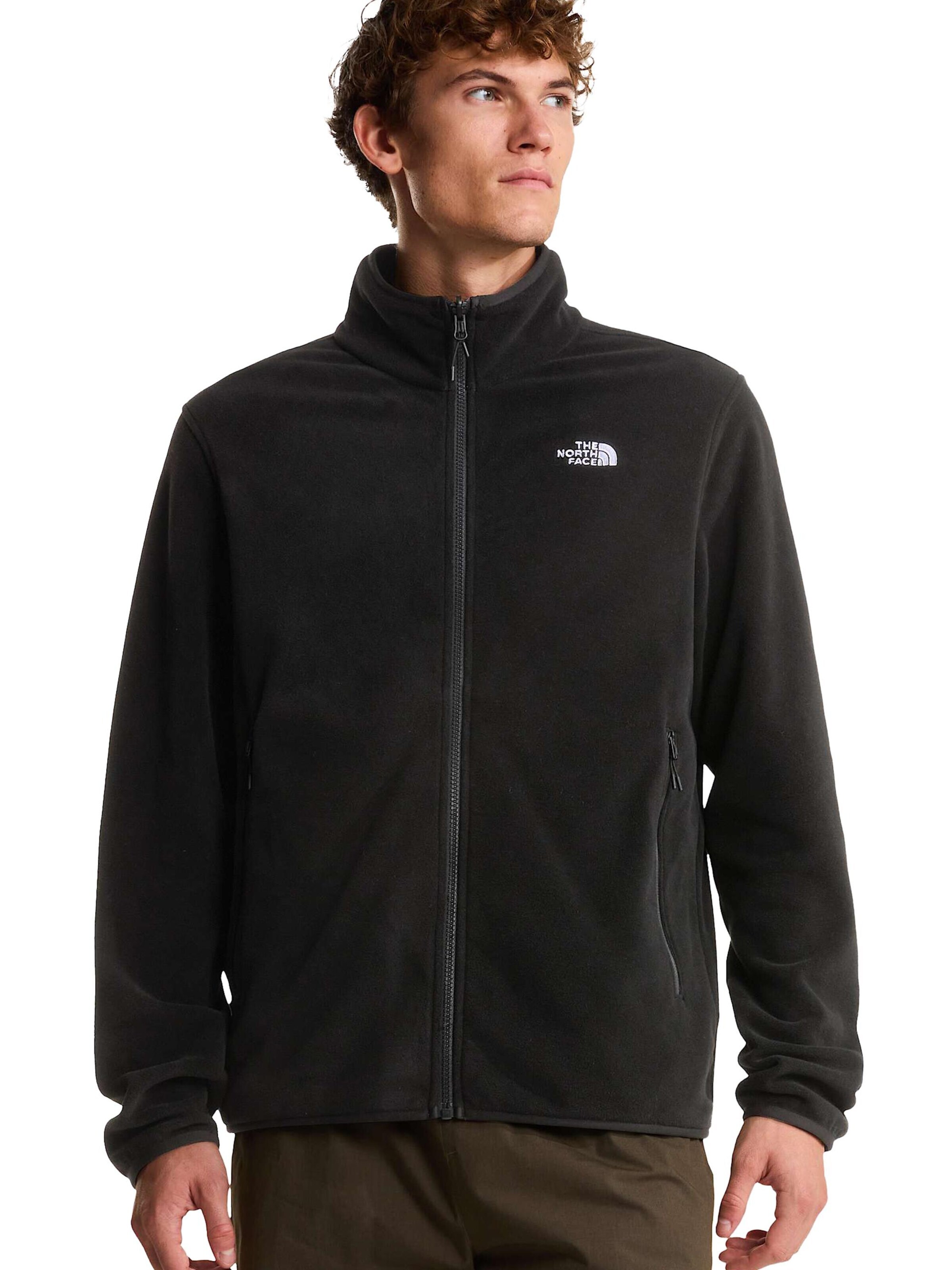 THE NORTH FACE Fleecejacke 'Glacier'‌‌‌‌‌‌‌ in Schwarz