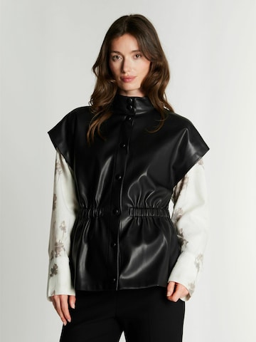 RUE de FEMME Vest ' Tilda ' in Black: front