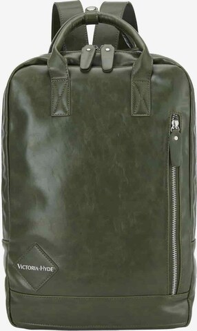 Victoria Hyde Backpack ' Cowboy ' in Green: front