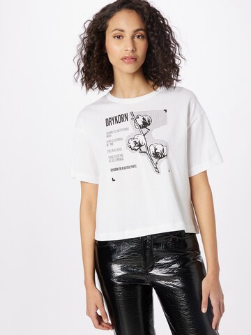DRYKORN T-Shirt 'Lunie' in Weiß: Vorderseite