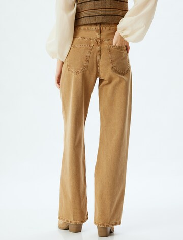 Koton Regular Trousers in Yellow