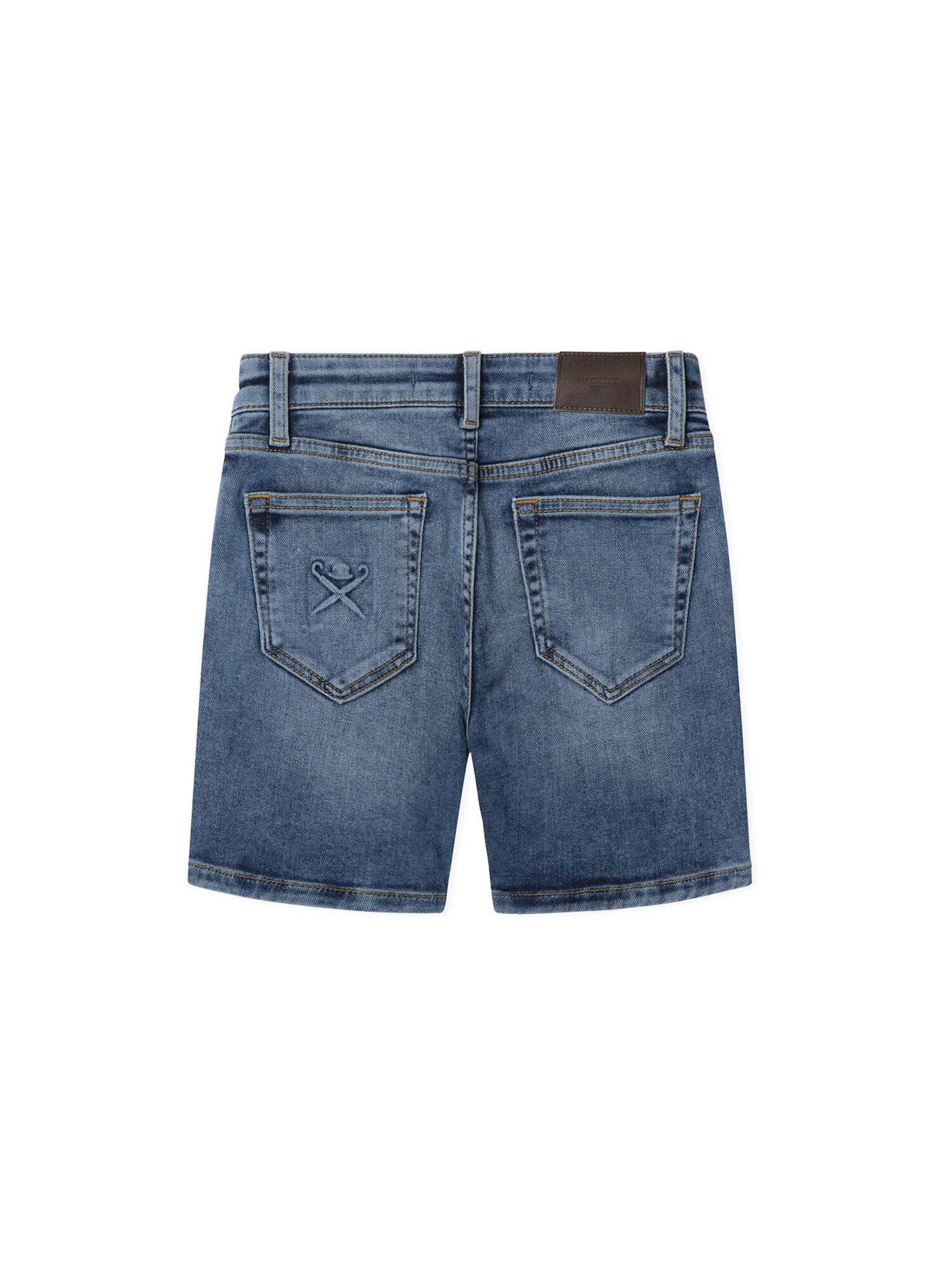 Coupe slim Jean Hackett London en bleu