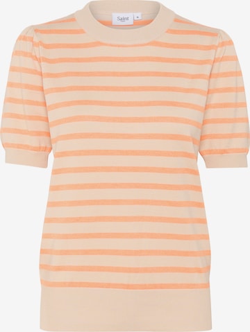 SAINT TROPEZ Sweater in Beige: front