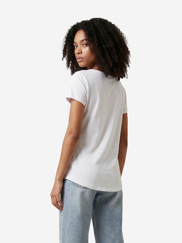 Maglietta di EA7 Emporio Armani in bianco