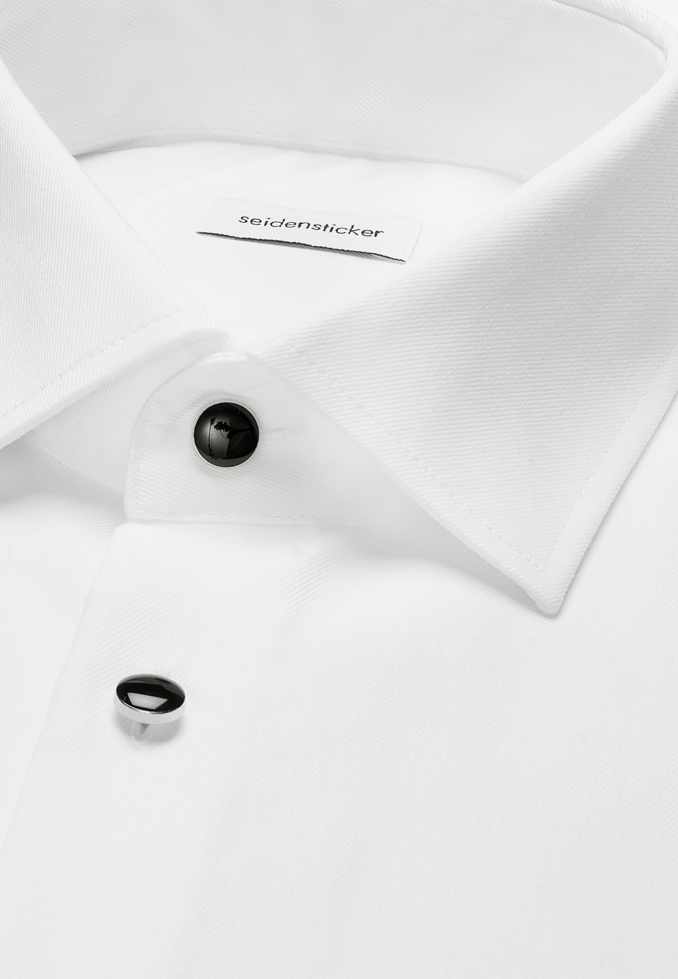 SEIDENSTICKER Regular fit Button Up Shirt in White