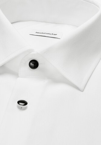SEIDENSTICKER Slim Fit Hemd in Weiß
