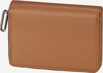 MANDARINA DUCK Wallet ' Luna Small Zip Around Wallet KBP54 ' in Brown