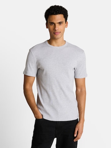 TOM TAILOR DENIM Shirt in Grijs: voorkant