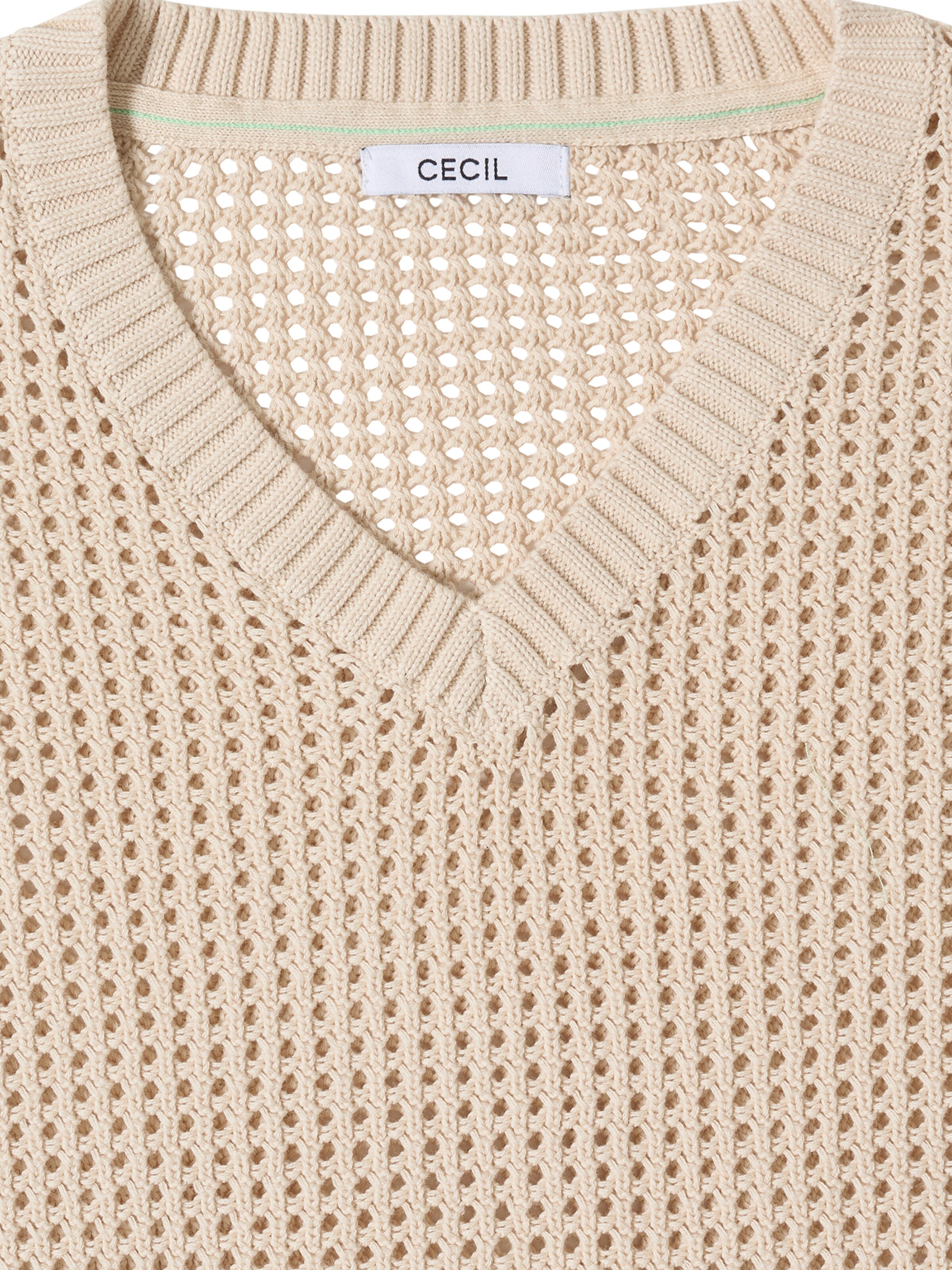 CECIL - Jersey en beige