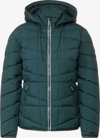 CECIL Between-Season Jacket in Green: front