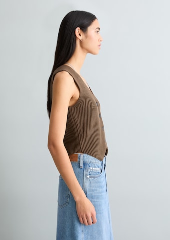 Marc O'Polo DENIM Vest in Brown