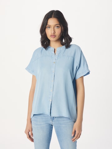 BIG STAR Blouse 'GRECE' in Blue: front