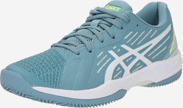 ASICS Sportschoen 'SOLUTION SWIFT' in Groen: voorkant