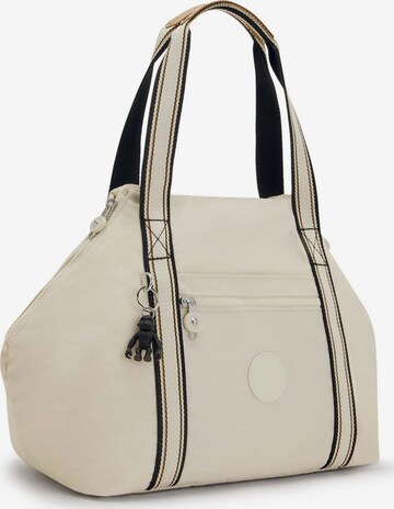 Shopper 'ART' di KIPLING in bianco