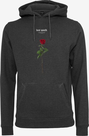 Felpa 'Lost Youth Rose' di MT Men in grigio: frontale