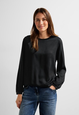 CECIL Sweatshirt in Black: front