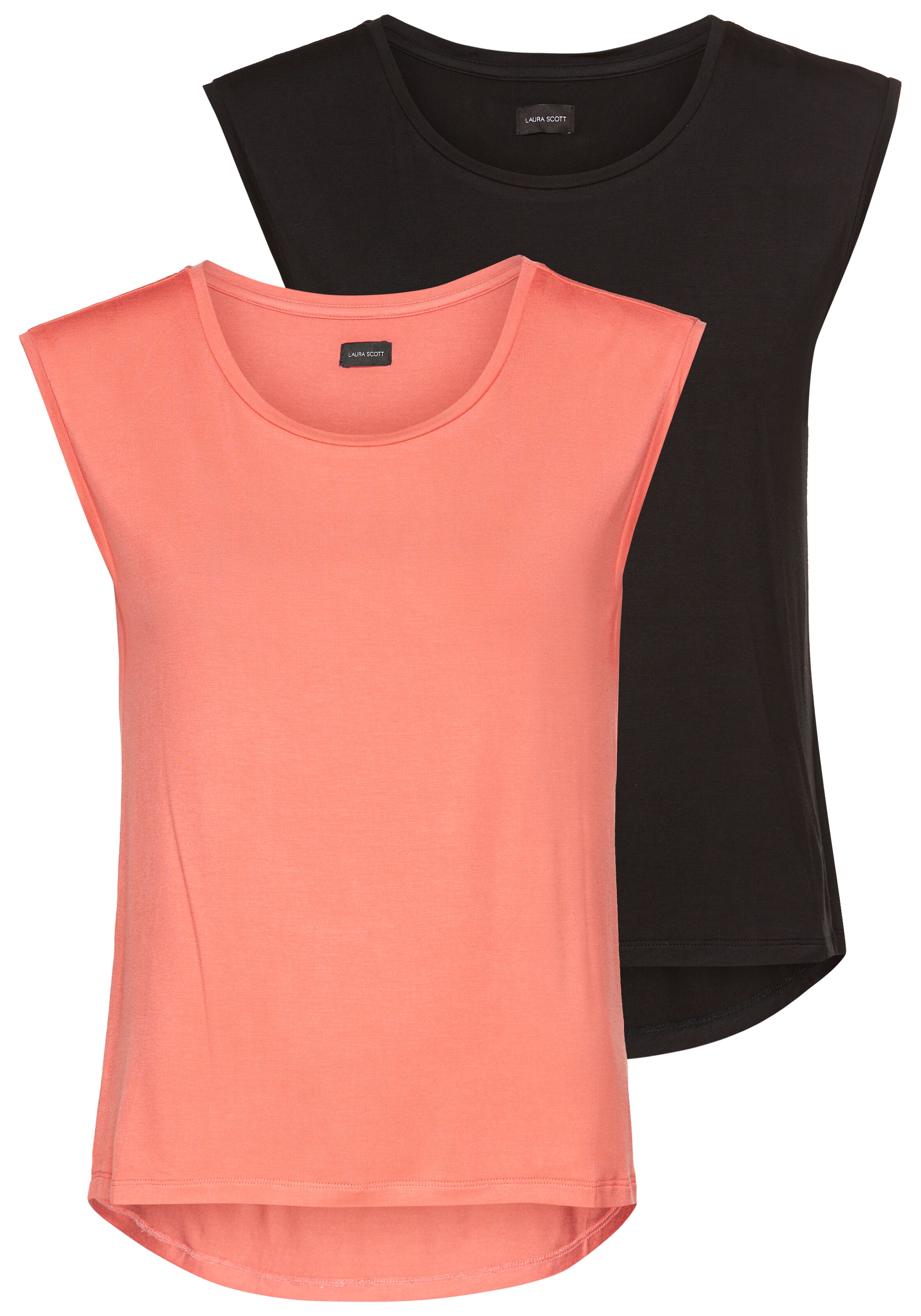 LAURA SCOTT Top in Orange: Vorderseite