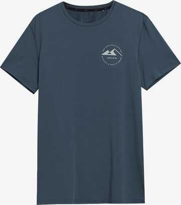 4F Performance shirt in Blue: front