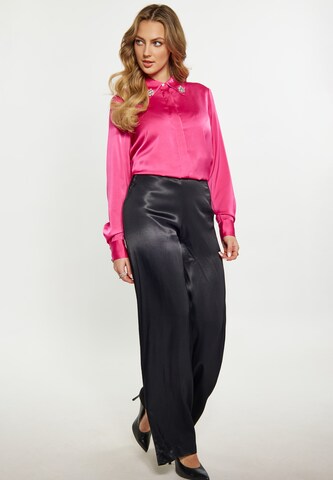 Camicia da donna di faina in rosa