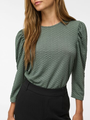 VILA Shirt 'VIAnine' in Green