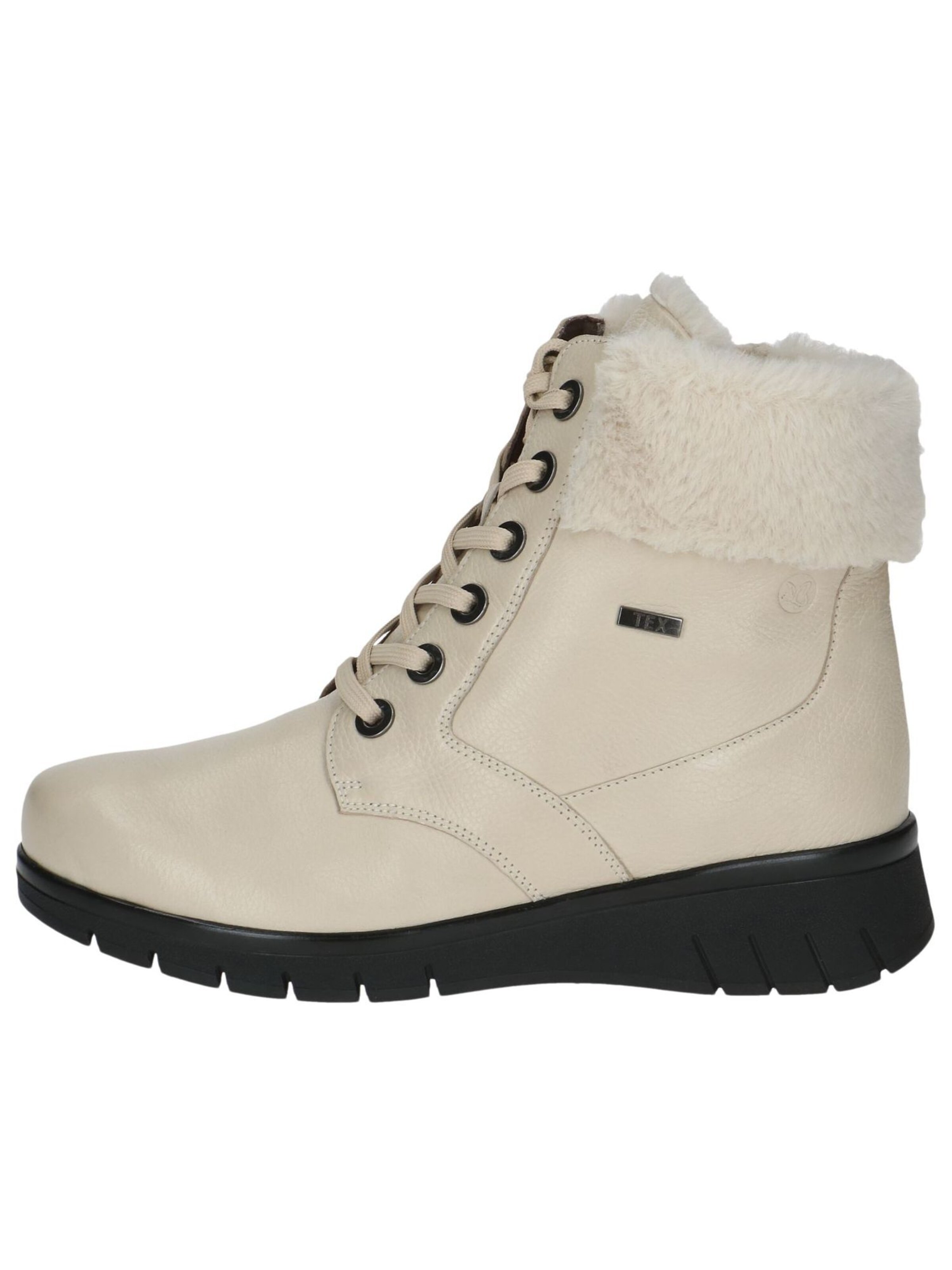 CAPRICE Schnürstiefelette in Weiß