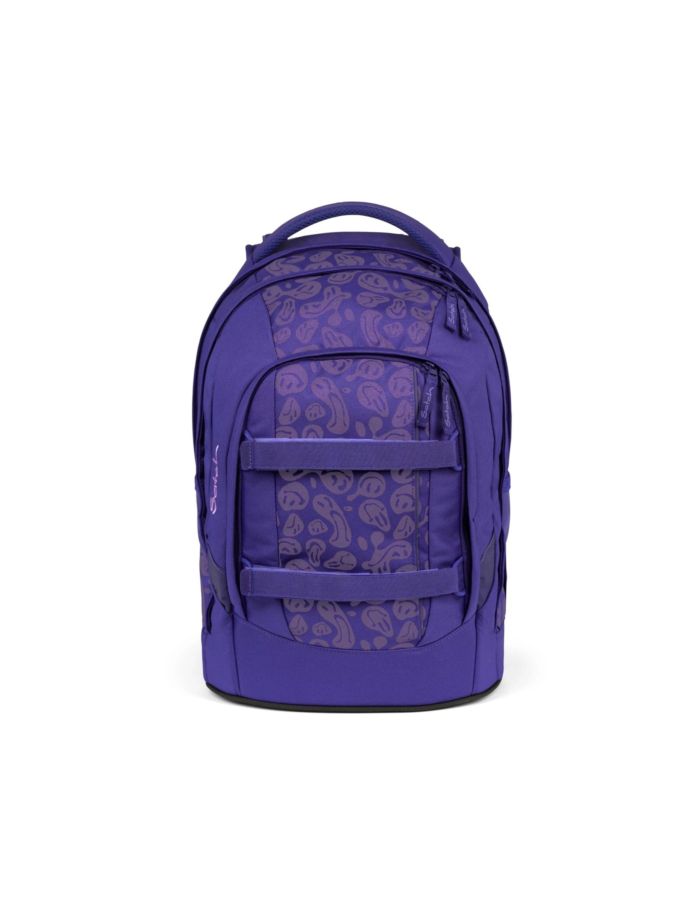 Satch Backpack 'Schulrucksack pack' in Purple: front